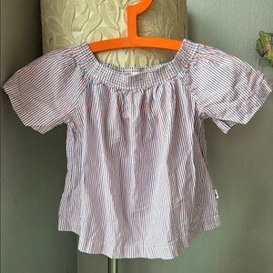 American Outfitters Striped Kids Top - Red, Blue, and White